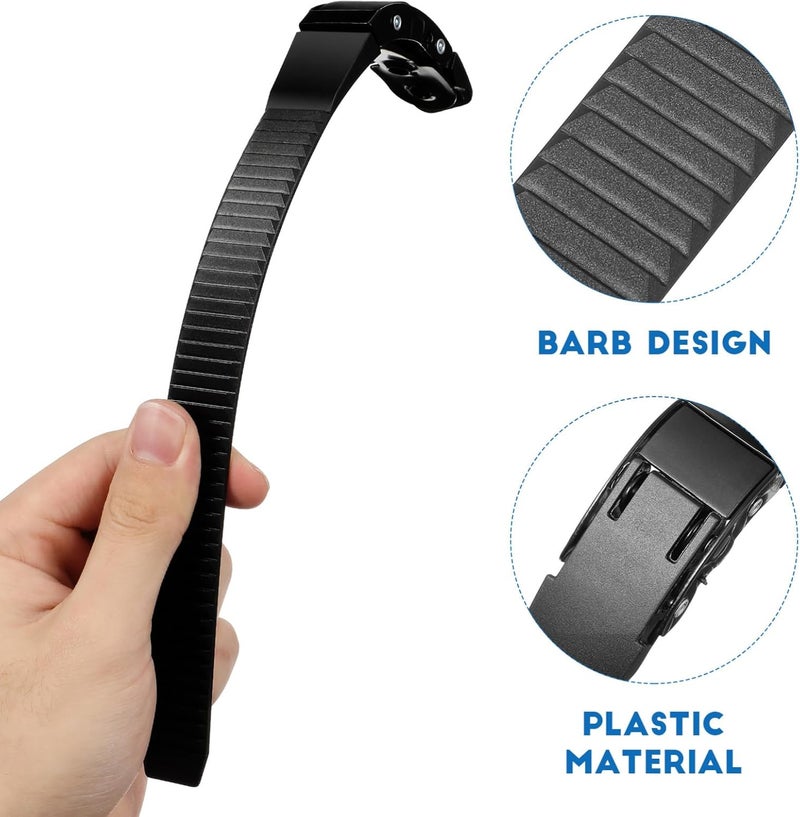 TOPPERFUN 2 Sets of Lnline Skate Replacement Straps, Adjustable Skate Universal Buckle Straps, Energy Buckle with Screw Nuts for Men Women Boys Grils - Image 4